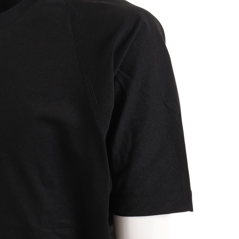 デサント（DESCENTE）（キッズ）野球 ジュニア丸首半袖アンダーシャツ JSTD-721B BLK 速乾