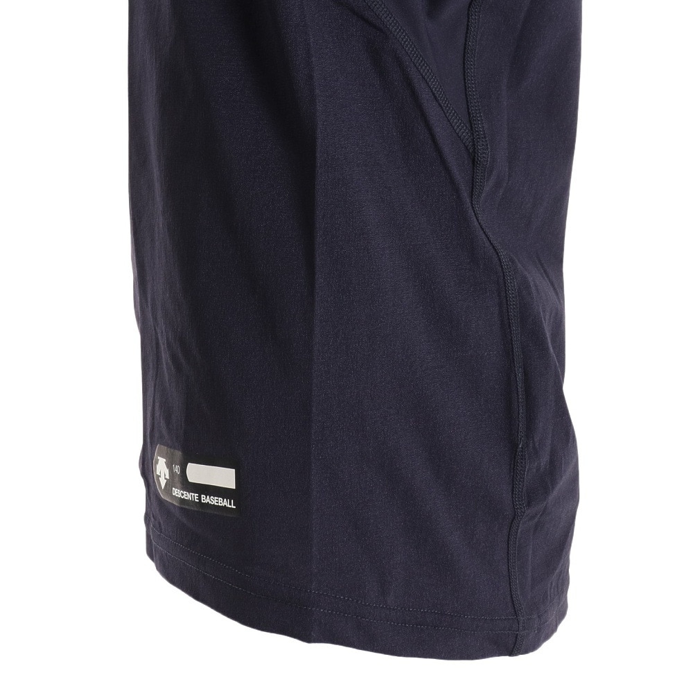 デサント（DESCENTE）（キッズ）野球 ジュニア丸首半袖アンダーシャツ JSTD-721B DNVY 速乾