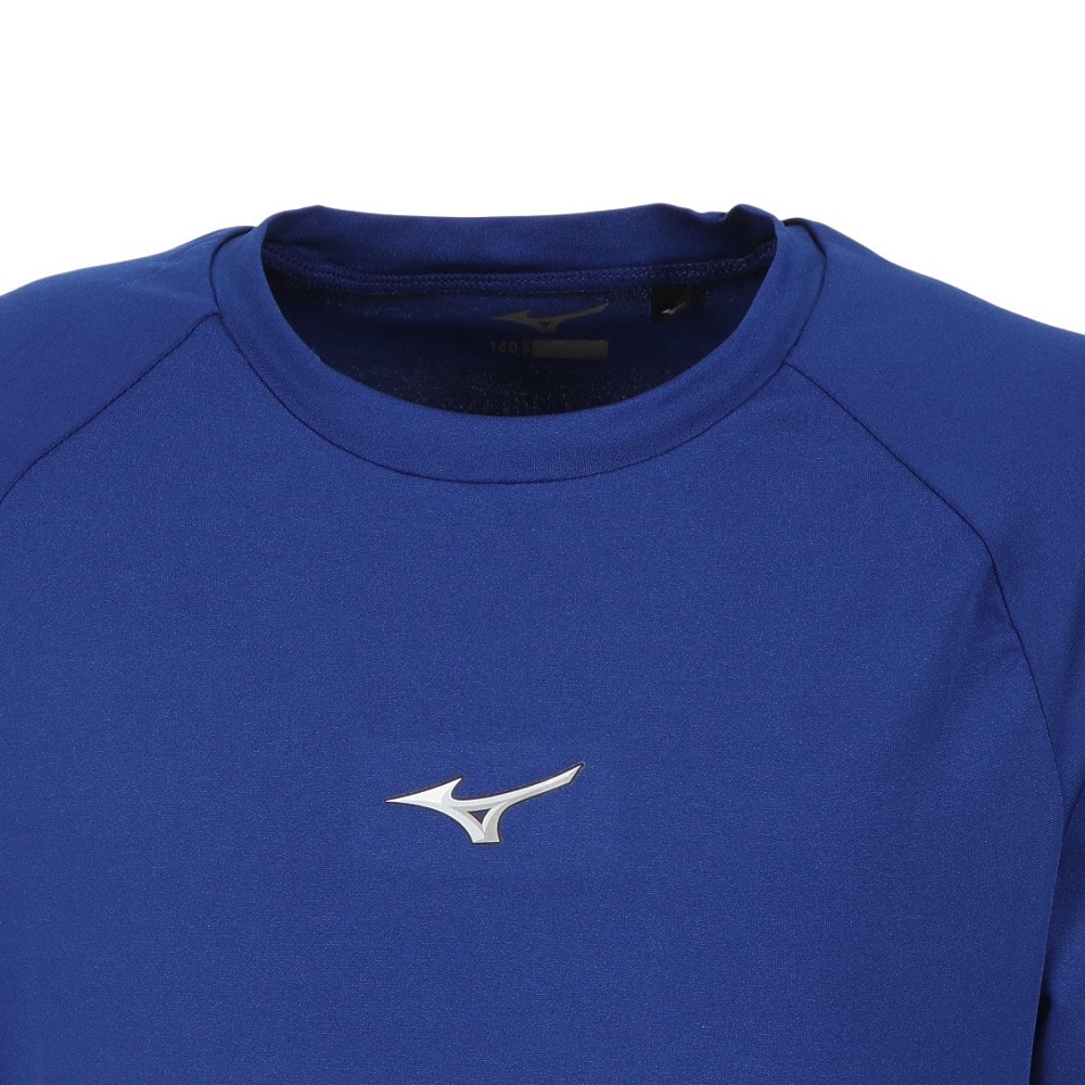 ミズノ（MIZUNO）（キッズ）野球 アンダーシャツ ジュニア ローネック 半袖 12JAAP5216 速乾