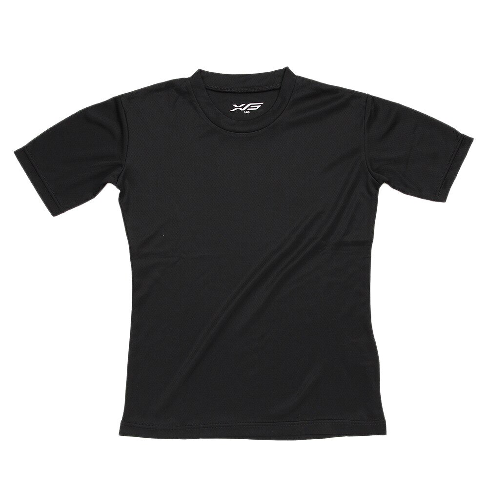  シャインブロック 半袖アンダーシャツ 724G6CD3921 BLK