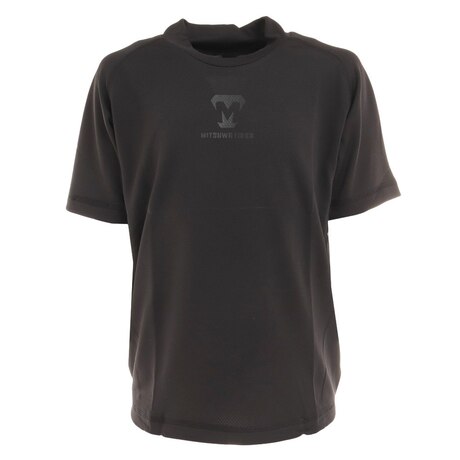 美津和タイガー（mitsuwa-tiger）（キッズ）ジュニア 野球 アンダーシャツ セミフィットハイネック半袖Tシャツ MT7HSJ60-090