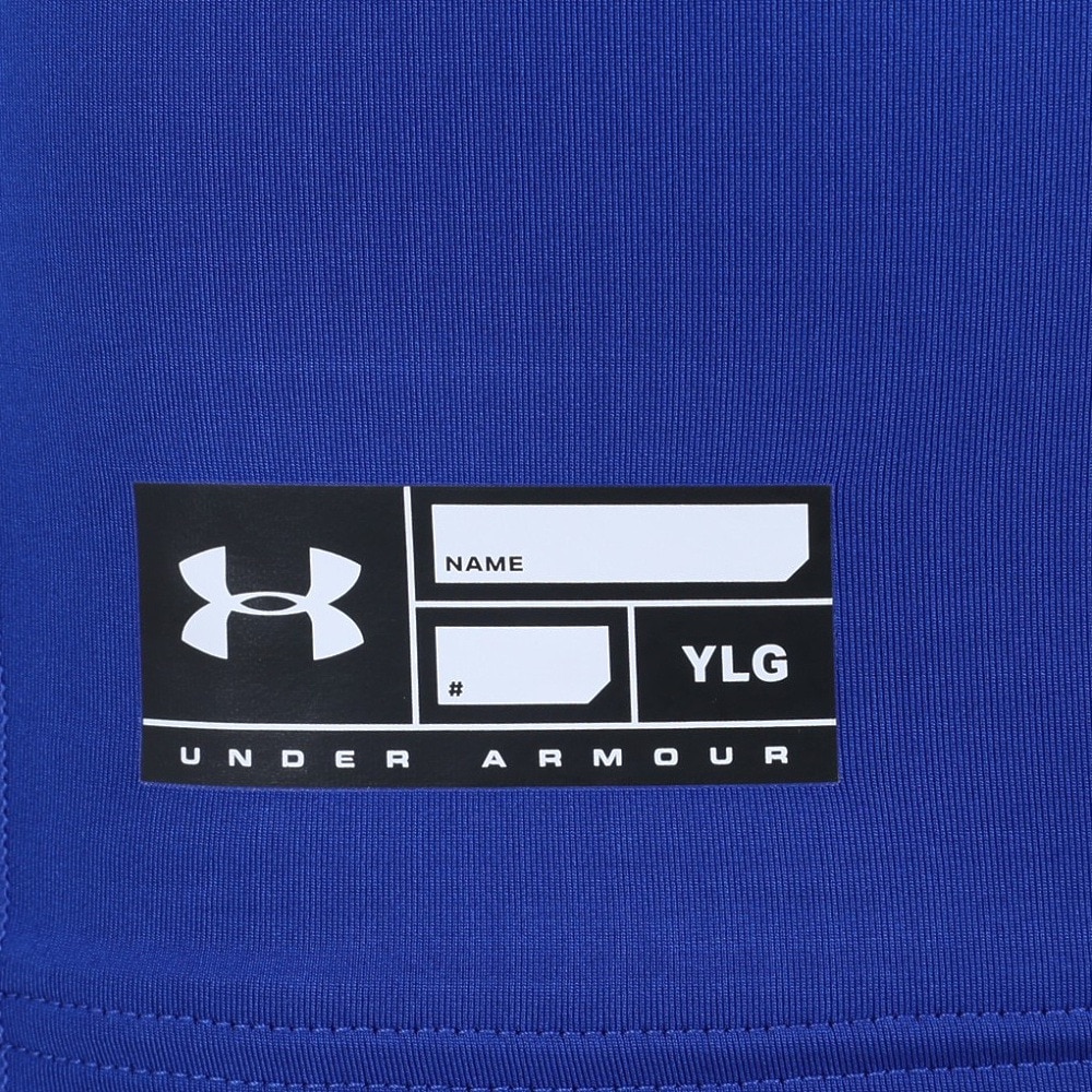 アンダーアーマー（UNDER ARMOUR）（キッズ）野球 アンダーシャツ ジュニア ボーイズ ユース ヒートギアアーマー ショートスリーブ モック 1358650 400 速乾