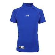 アンダーアーマー（UNDER ARMOUR）（キッズ）野球 アンダーシャツ ジュニア ボーイズ ユース ヒートギアアーマー ショートスリーブ モック 1358650 400 速乾