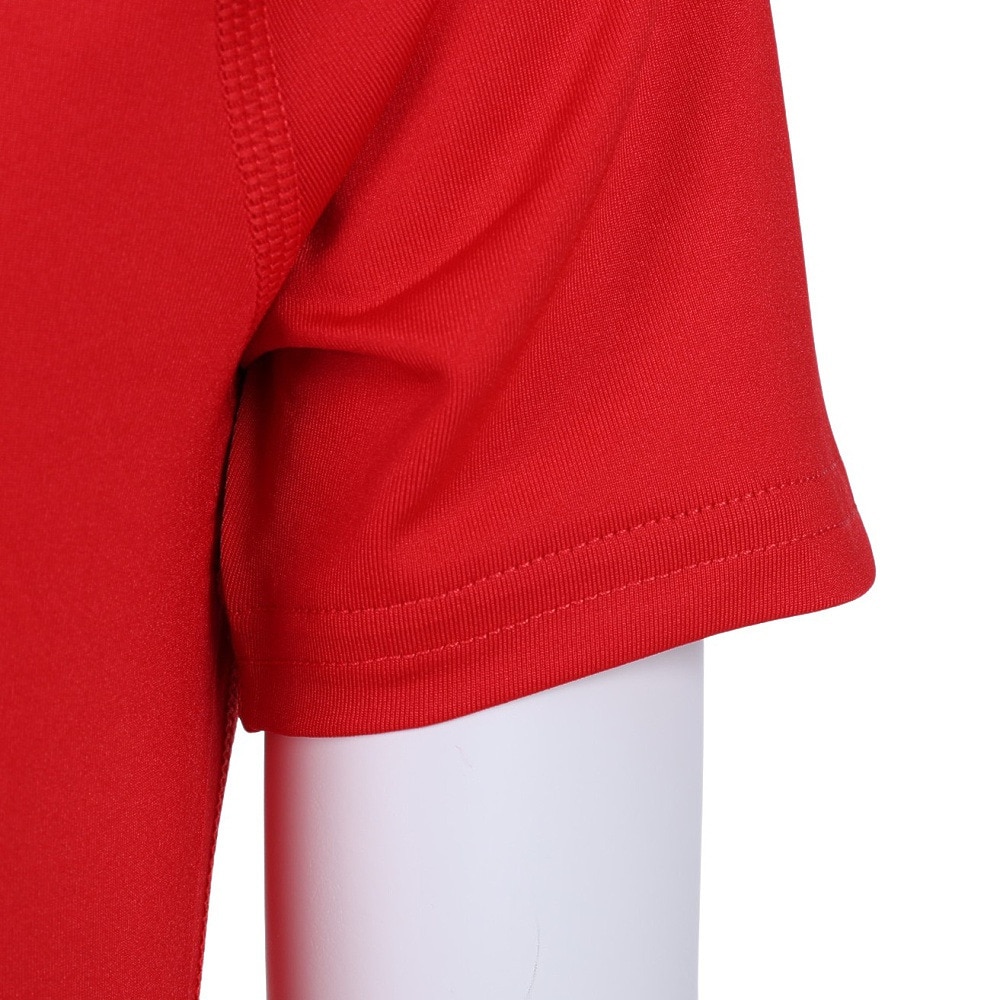 アンダーアーマー（UNDER ARMOUR）（キッズ）野球 アンダーシャツ ジュニア ボーイズ ユース ヒートギアアーマー ショートスリーブ モック 1358650 600 速乾