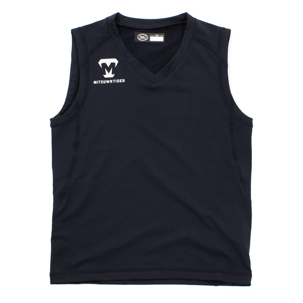  ジュニア オーバーTシャツ 袖なし UWMTJYF-037-048