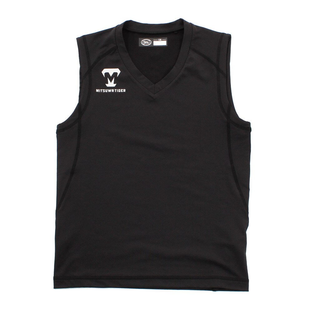 ジュニア オーバーTシャツ 袖なし UWMTJYF-037-090