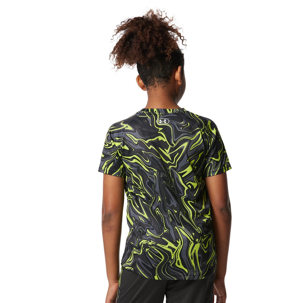 アンダーアーマー（UNDER ARMOUR）（キッズ）野球ウェア ジュニア テック ショートスリーブTシャツ 1378255 001 速乾