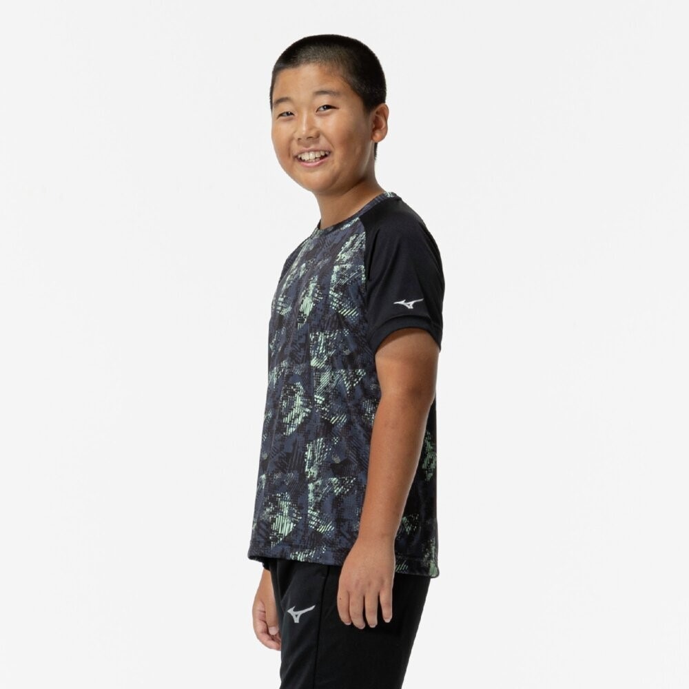 ミズノ（MIZUNO）（キッズ）野球ウェア ジュニア グラフィックTシャツ 12JACT6709