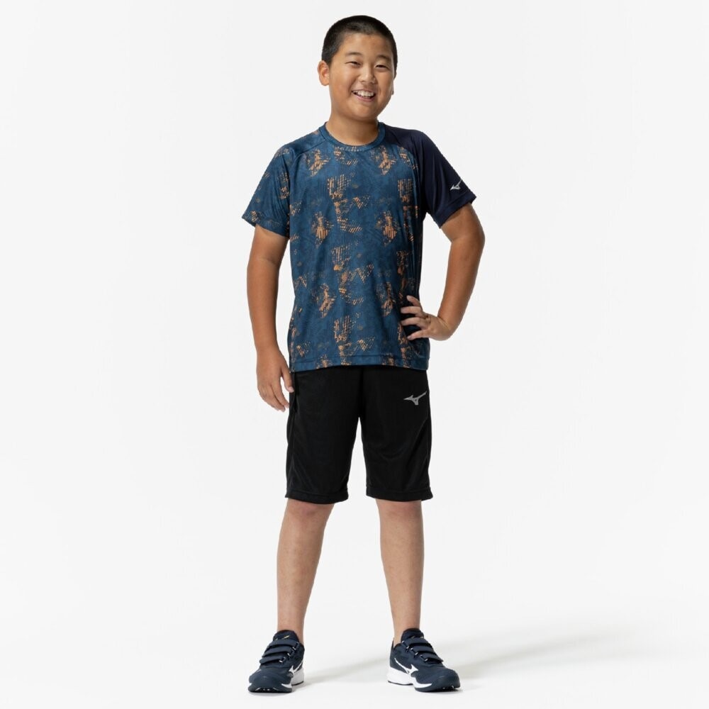ミズノ（MIZUNO）（キッズ）野球ウェア ジュニア グラフィックTシャツ 12JACT6714