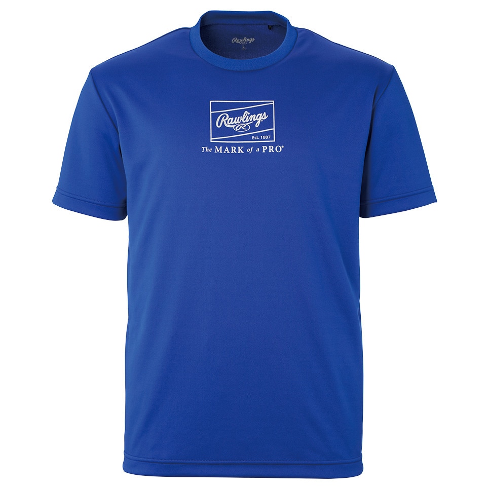 ローリングス（Rawlings）（キッズ）野球ウェア コンバット ジュニア ロゴプリント Tシャツ AST15S04J-RY
