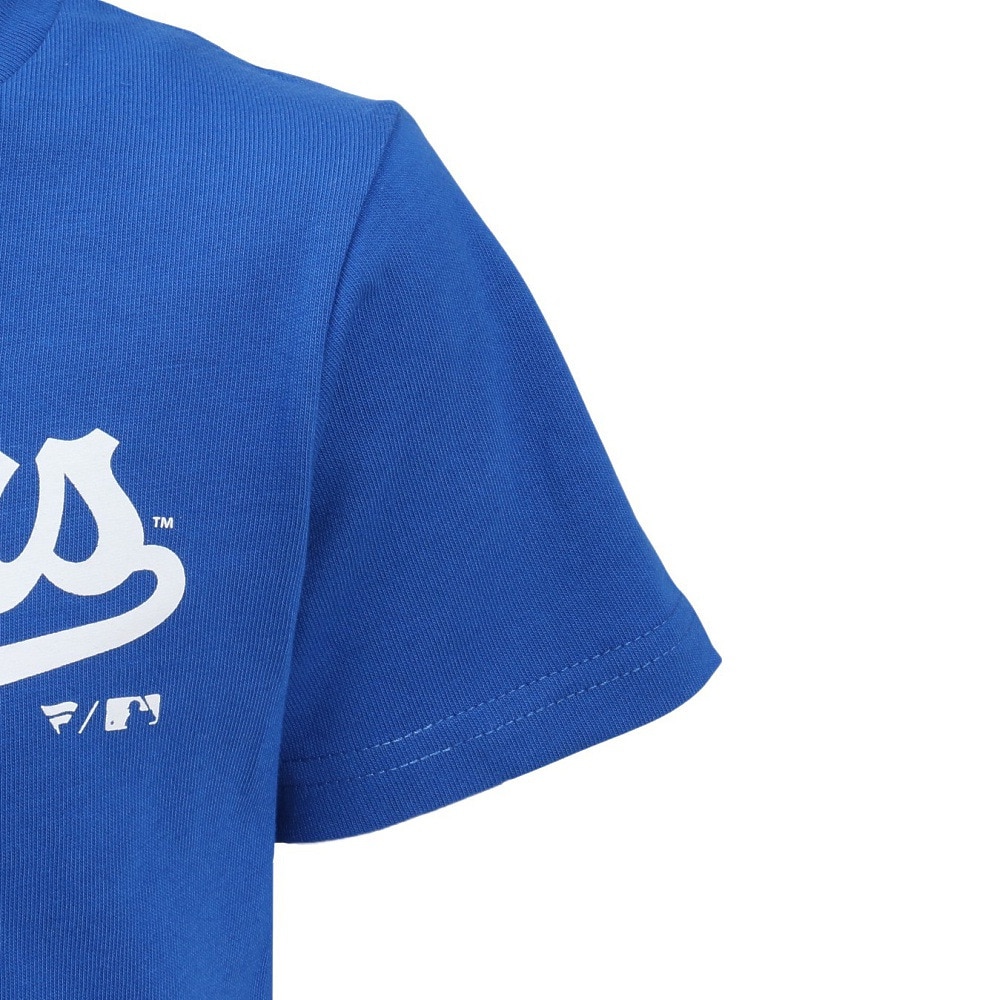 MJ・MLB（MJ・MLB）（キッズ）野球ウェア ジュニア ロサンゼルス・ドジャース 大谷翔平 ネーム&ナンバー Tシャツ OT0124SS0018-BLU