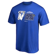 (キッズ)【MLB 東京シリーズ】野球ウェア ジュニア WORLD TOUR TOKYO SERIES 半袖Tシャツ 大谷翔平 ML01-25SS-0019-BLU-Jr