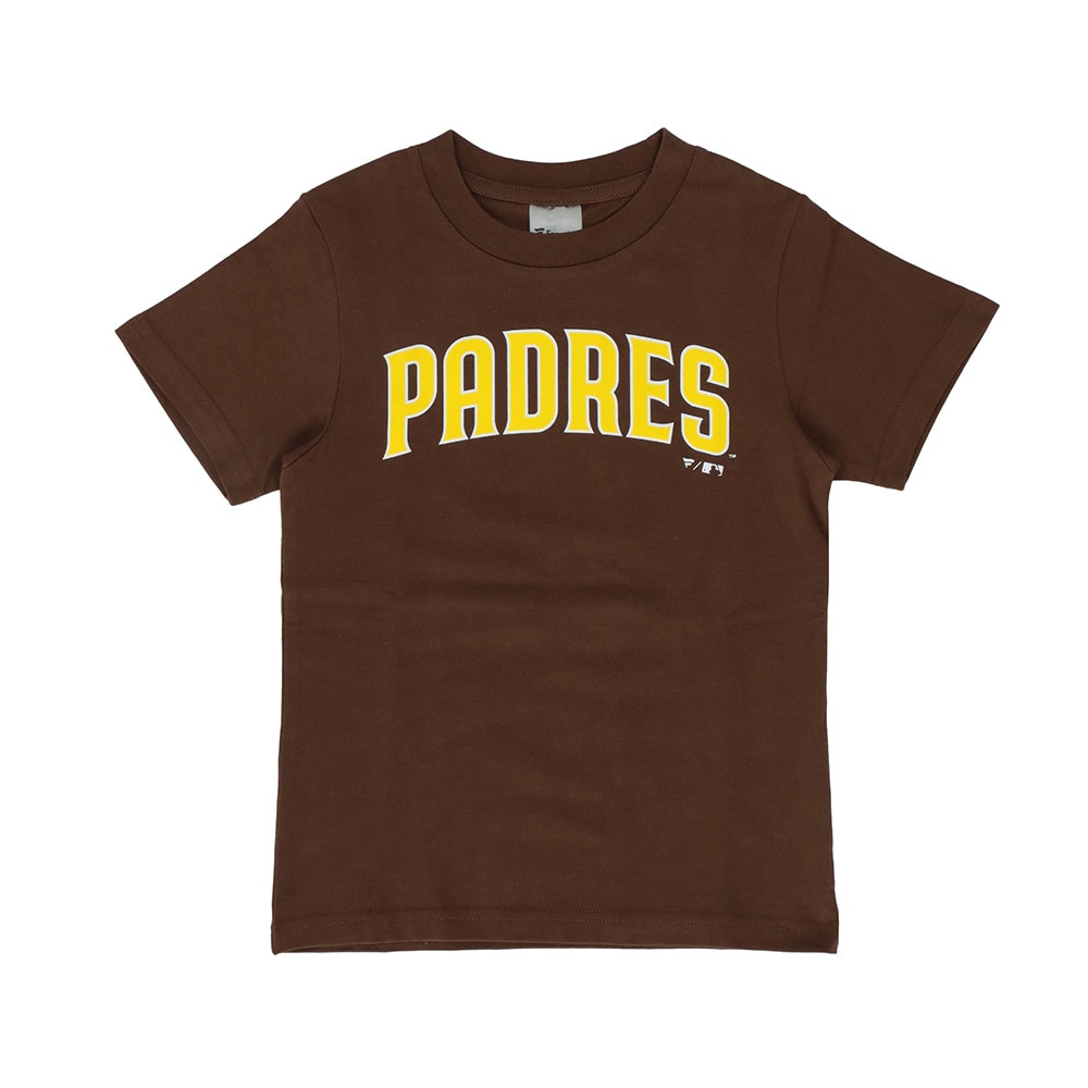 MJ・MLB（MJ・MLB）（キッズ）野球ウェア ジュニア ネーム＆ナンバー 半袖Tシャツ ダルビッシュ有 OT0125SS0015-BRN