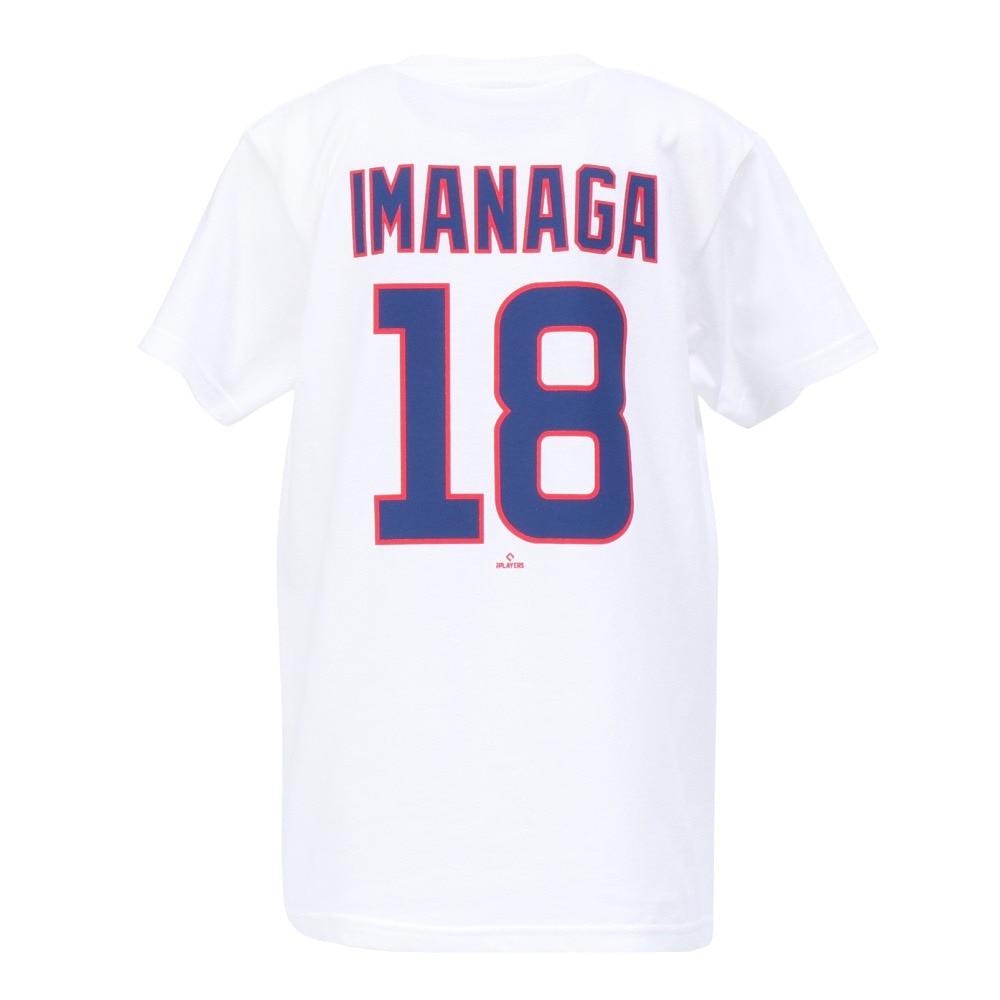 MJ・MLB（MJ・MLB）（キッズ）野球ウェア ジュニア ネーム&ナンバー 半袖Tシャツ 今永昇太 OT0125SS0017-WHT