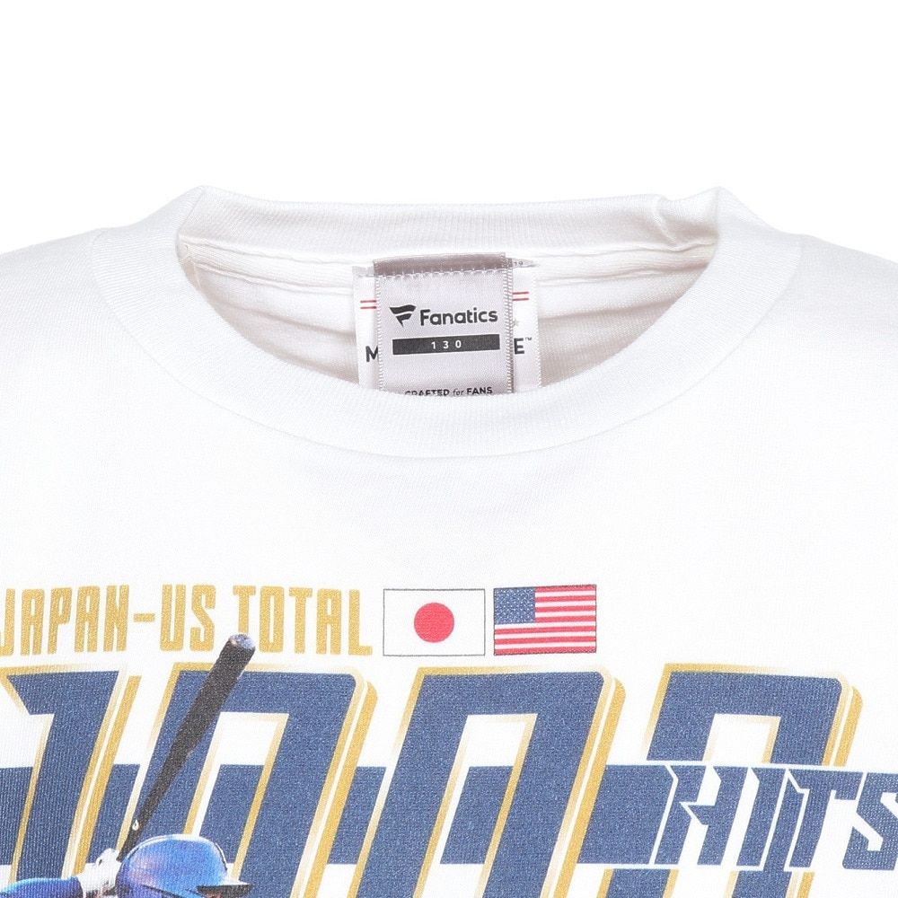 MJ・MLB（MJ・MLB）（キッズ）野球ウェア ジュニア 大谷 1000本安打 Tシャツ 大谷翔平 記念 メモリアル ドジャース ML01-24SS-0031-KIDS