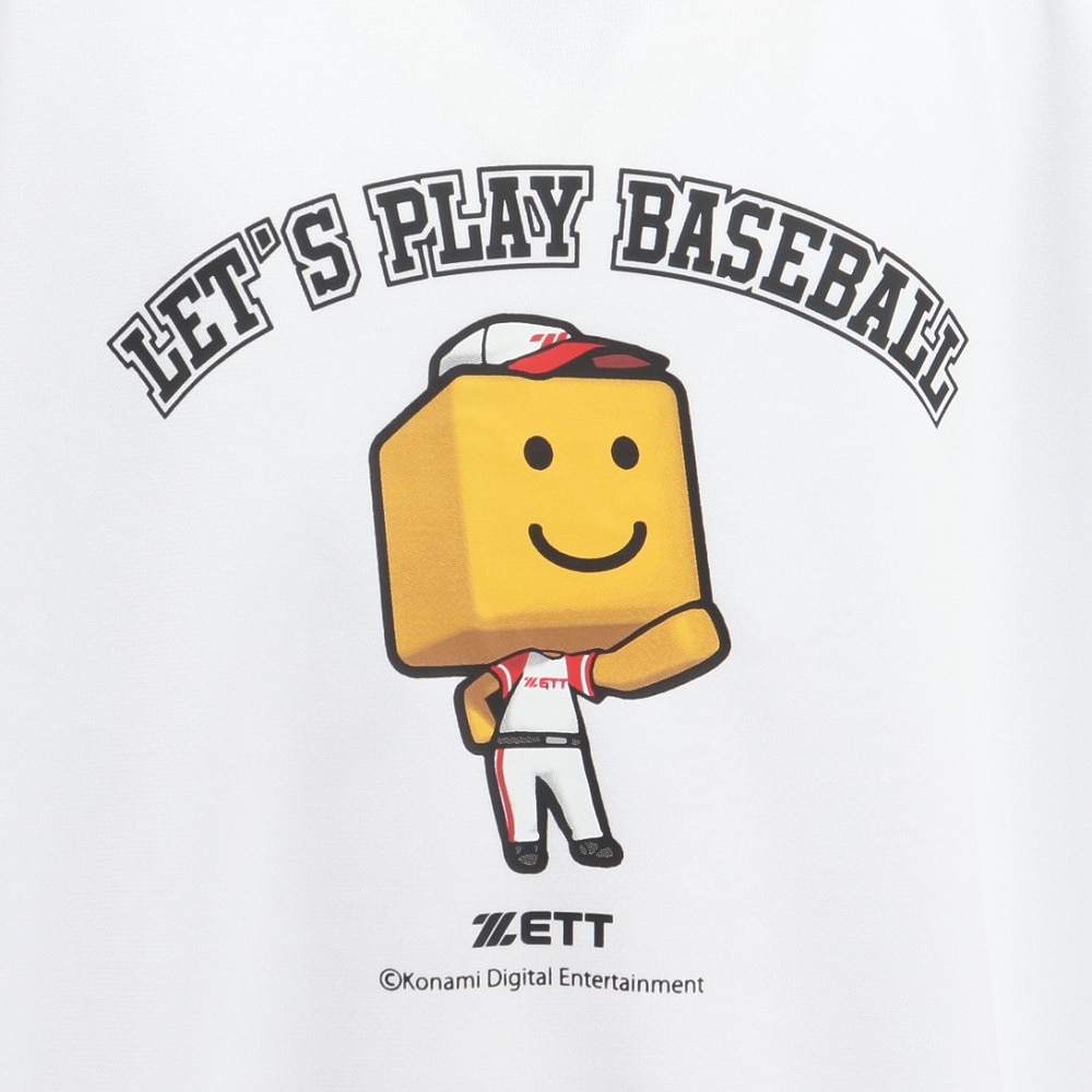 ゼット（ZETT）（キッズ）野球ウェア ジュニア プロ野球スピリッツA 調子君 半袖Tシャツ BOT97107J-1100