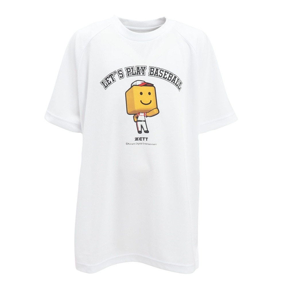 ゼット（ZETT）（キッズ）野球ウェア ジュニア プロ野球スピリッツA 調子君 半袖Tシャツ BOT97107J-1100