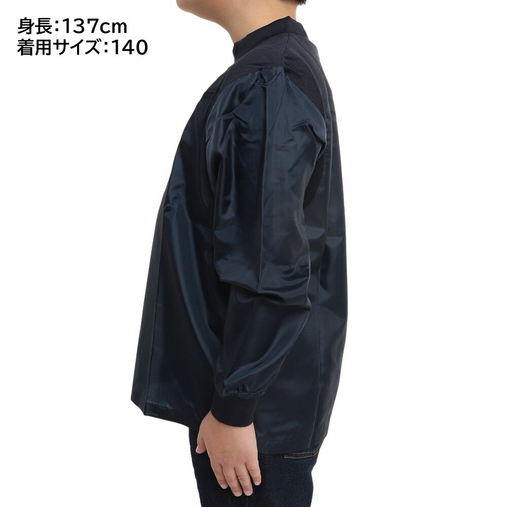 エックスティーエス（XTS）（キッズ）ジュニア ウィンドシャツ 724G7CD7119 NVY