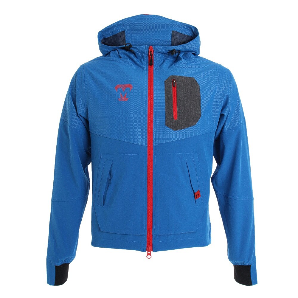 ジュニア ストレッチウーブンフードジャケット MT7JSJ30-043画像