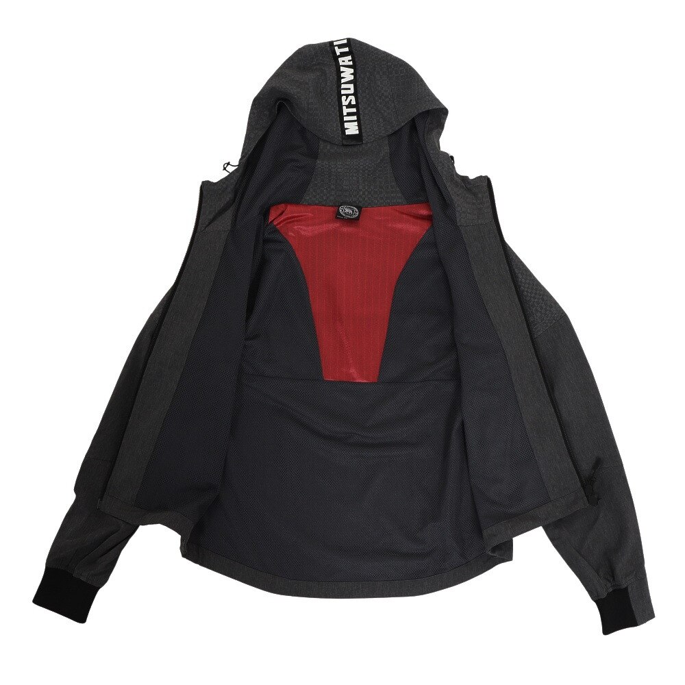 美津和タイガー（mitsuwa-tiger）（キッズ）ジュニア ストレッチウーブンフードジャケット MT7JSJ30-092