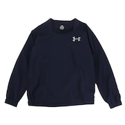 (キッズ)ジュニア 野球ウェア Vネック メッシュ ロングスリーブ ジャケット 1375393 410
