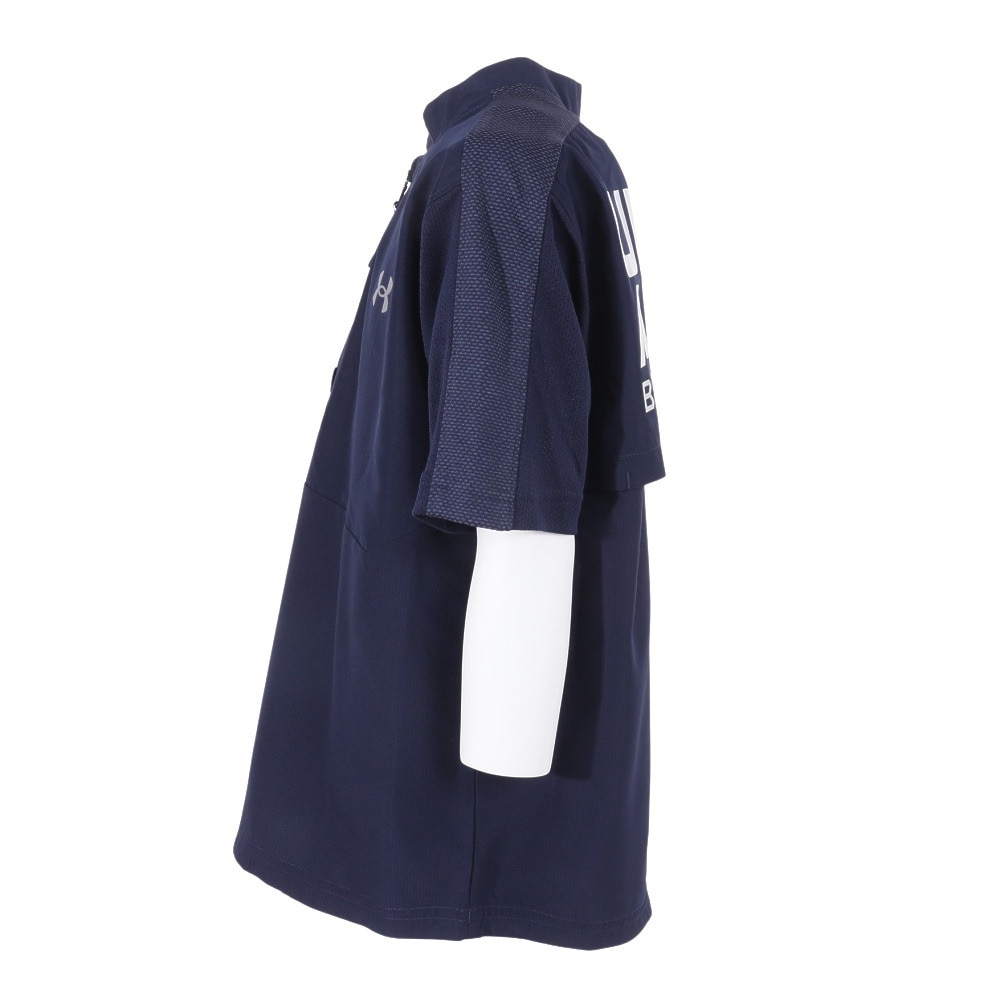 アンダーアーマー（UNDER ARMOUR）（キッズ）野球ウェア ジュニア ケージ ジャケット 1378257 410