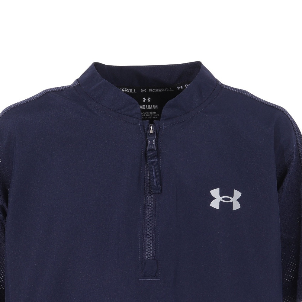 アンダーアーマー（UNDER ARMOUR）（キッズ）野球ウェア ジュニア ケージ ジャケット 1378257 410