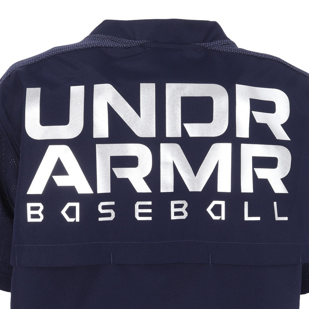 アンダーアーマー（UNDER ARMOUR）（キッズ）野球ウェア ジュニア ケージ ジャケット 1378257 410