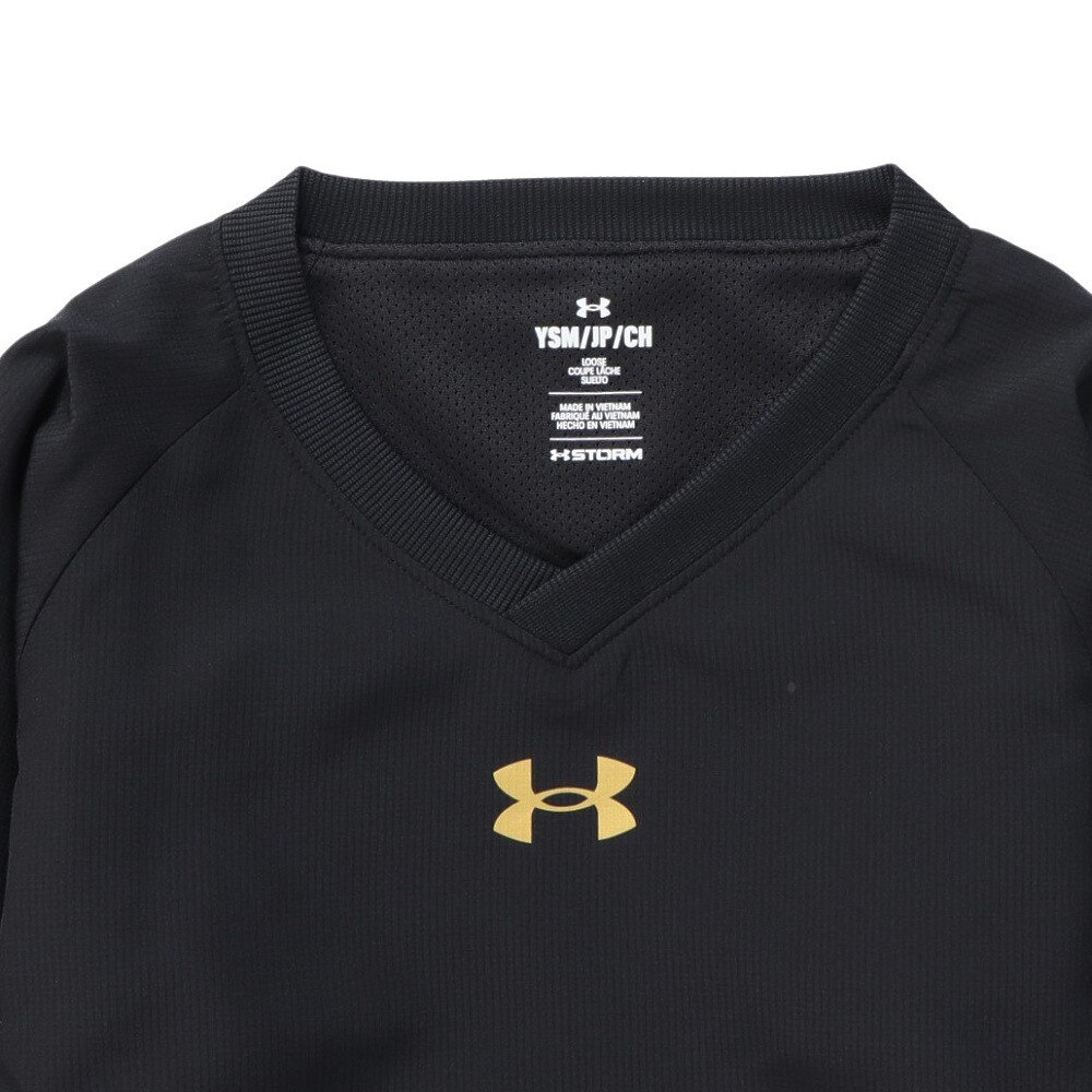 アンダーアーマー（UNDER ARMOUR）（キッズ）ジュニア 野球ウェア Vネック ジャケット 1381262 001