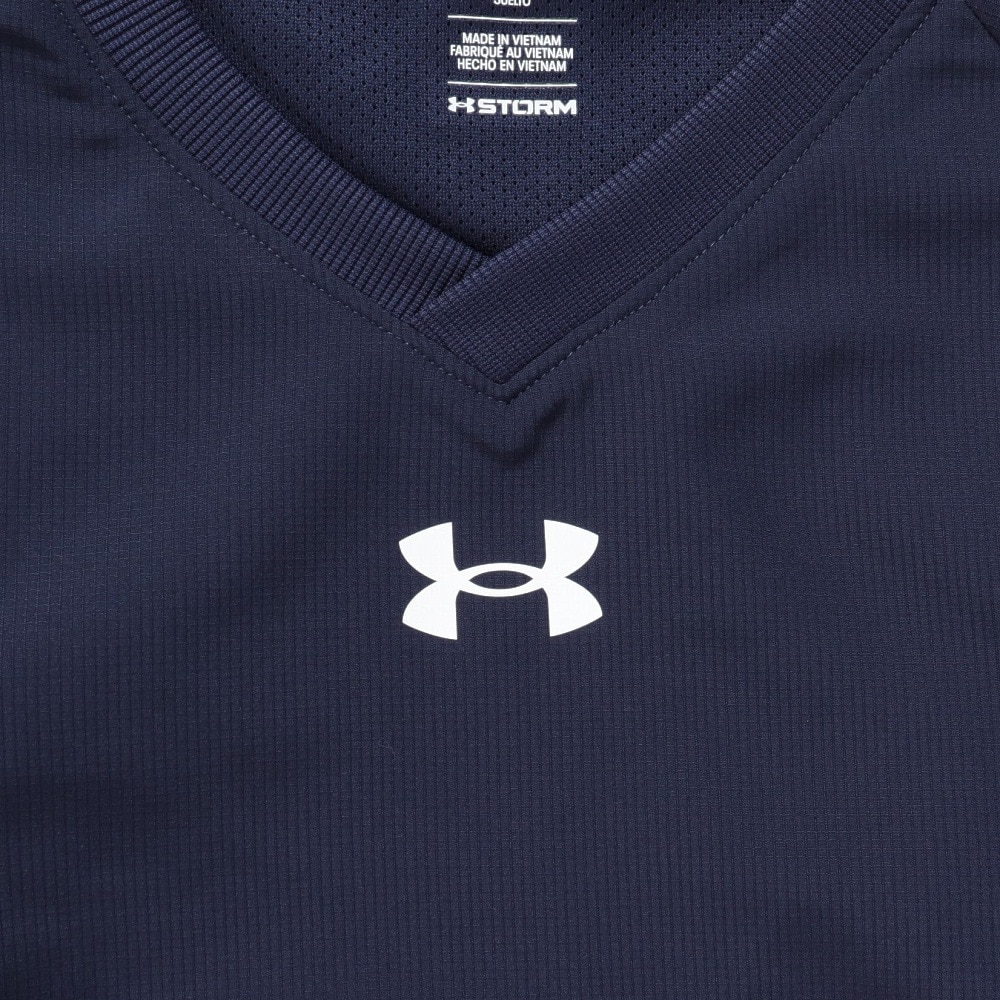 アンダーアーマー（UNDER ARMOUR）（キッズ）ジュニア 野球ウェア Vネック ジャケット 1381262 410