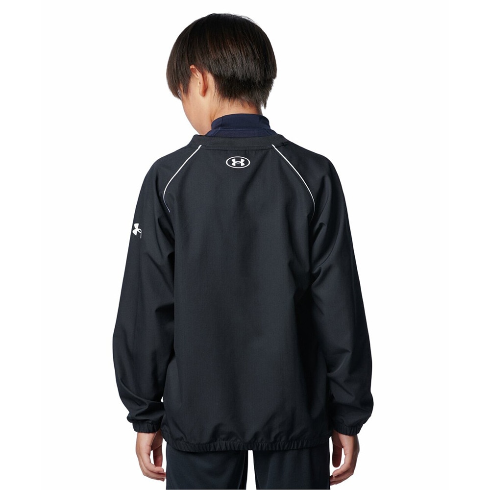 アンダーアーマー（UNDER ARMOUR）（キッズ）野球ウェア ジュニア Vネック ジャケット 1388146 001