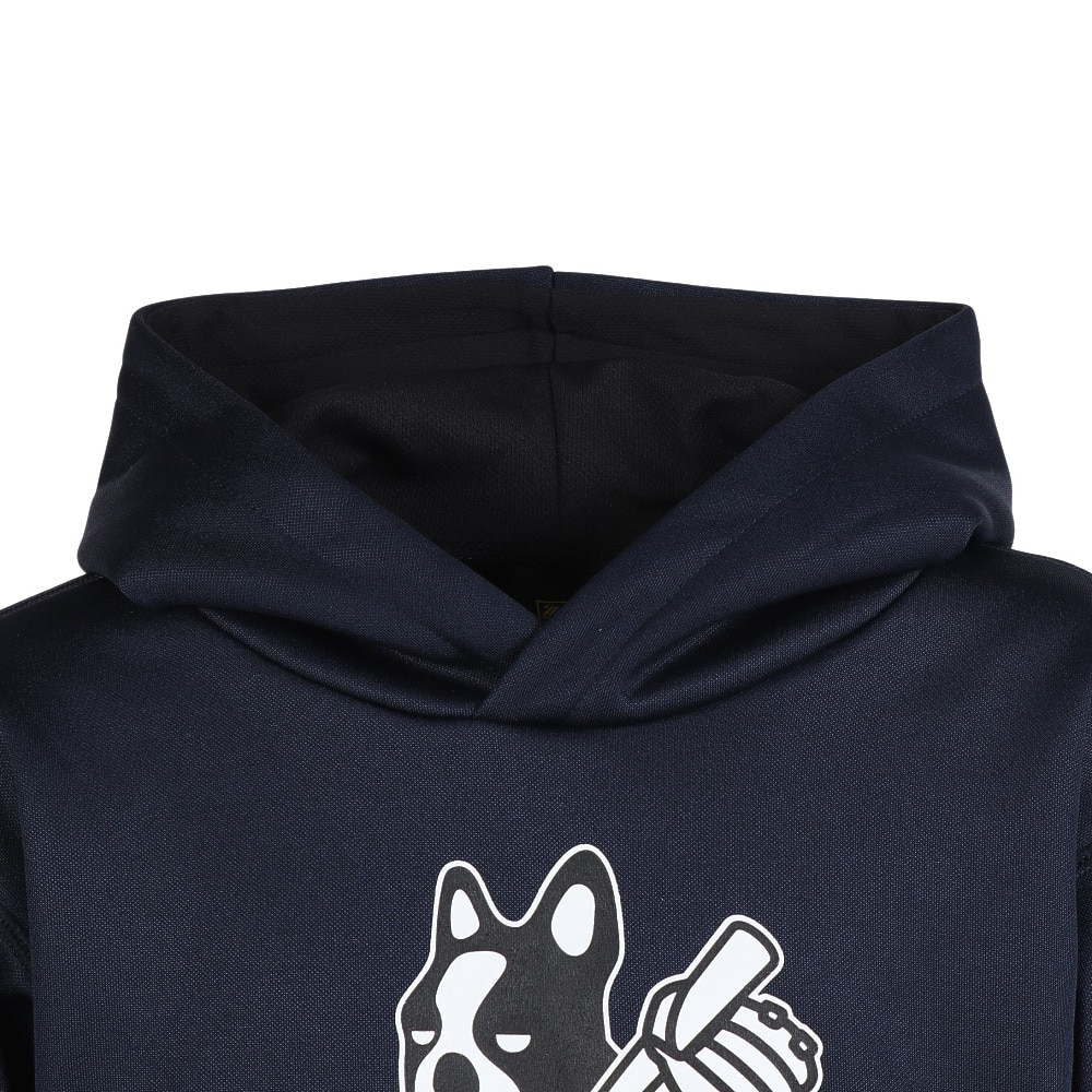 ゼット（ZETT）（キッズ）野球ウェア ベースボールジャンキー ジュニア 裏起毛 スウェットパーカー BOS65001J-2900