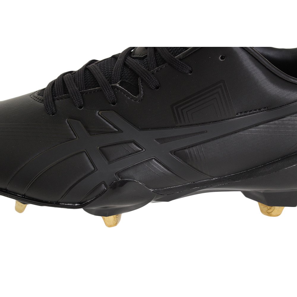 アシックス（ASICS）（メンズ）野球スパイク 黒 金具 一般 ゴールドステージ スピードアクセル (SPEED AXEL) SG-P SFS302.9090 黒 ブラック