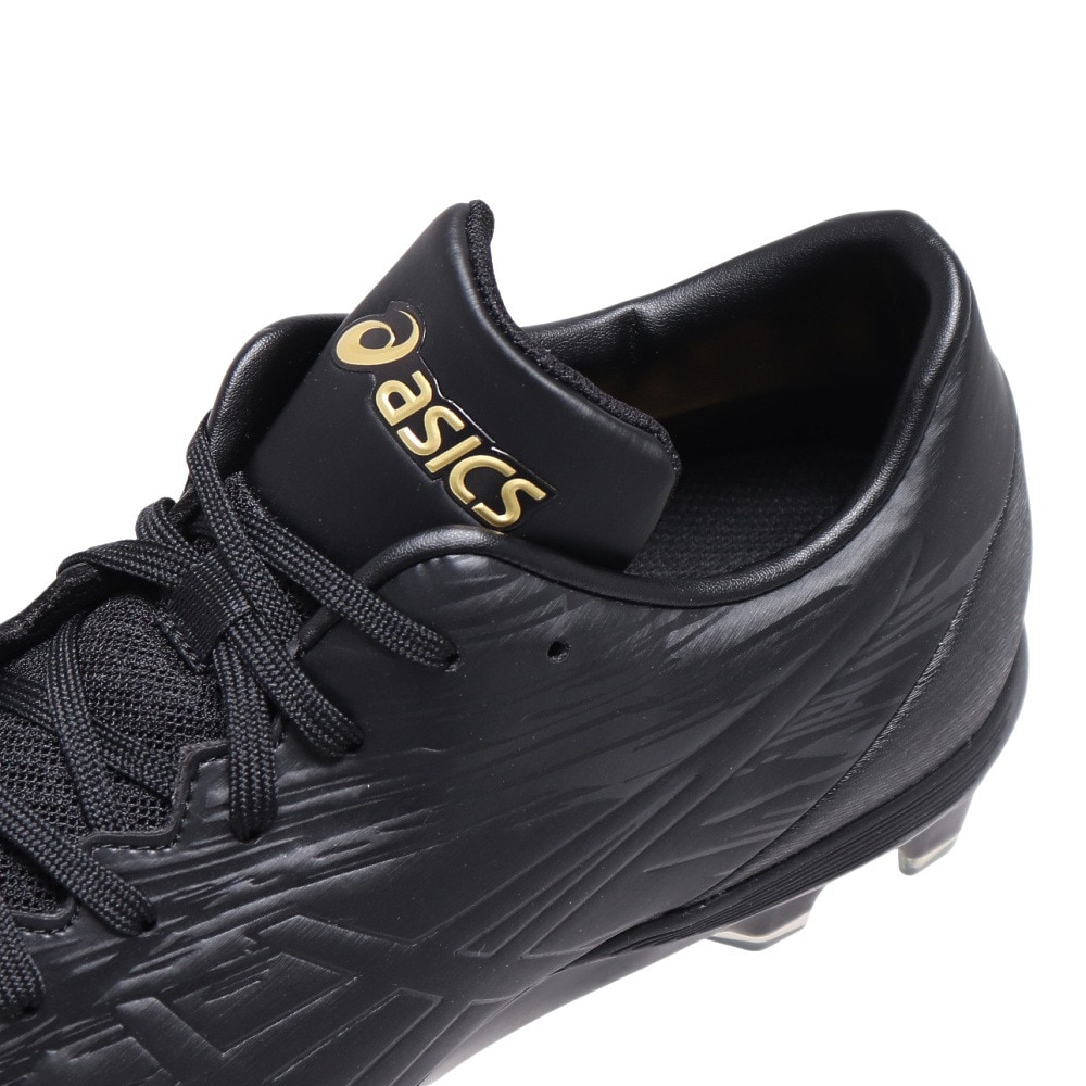 アシックス（ASICS）（キッズ）野球 スパイク 黒 樹脂底 ゴールドステージ MA-S 1121A050.001 ポイントスパイク つま先補強