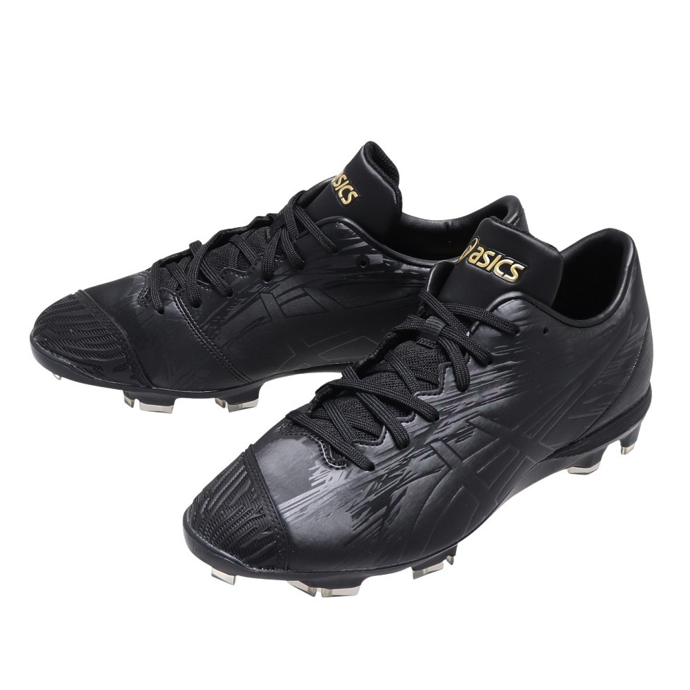 アシックス（ASICS）（キッズ）野球 スパイク 黒 樹脂底 ゴールドステージ MA-S 1121A050.001 ポイントスパイク つま先補強