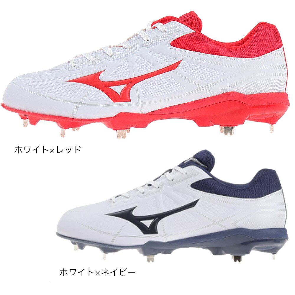 ミズノ（MIZUNO）（メンズ）野球スパイク 金具 ライトレボバディー ワイド 幅広 11GM212162