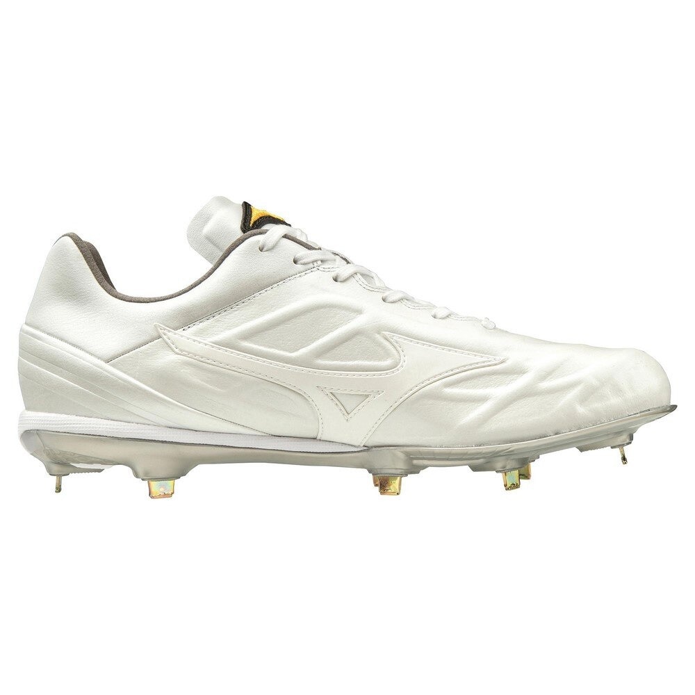 ミズノ（MIZUNO）（メンズ）野球スパイク ミズノプロ 白 QS 11GM190001