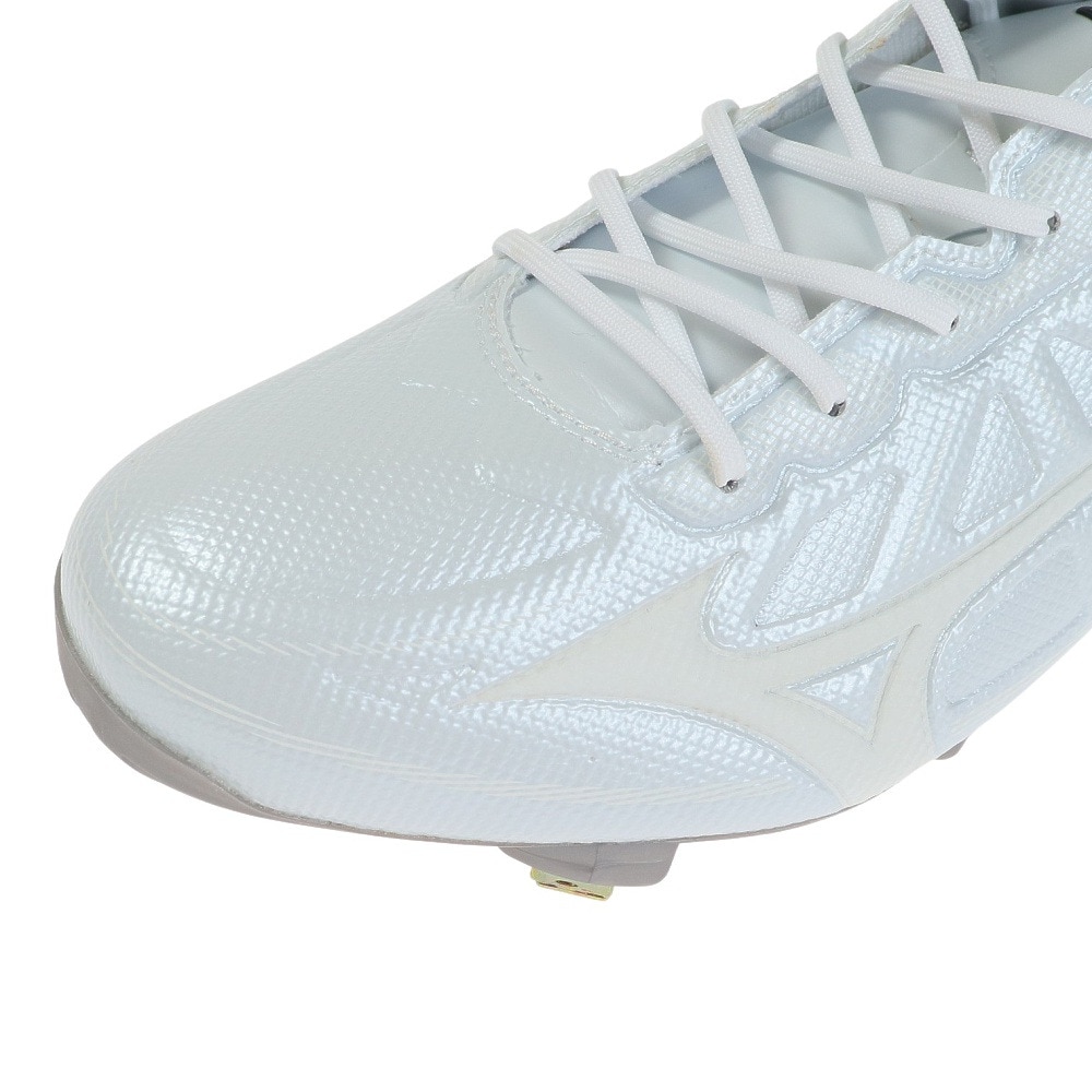 ミズノ（MIZUNO）（メンズ、レディース）野球 スパイク 白 金具 グローバルエリート ライトレボエリート ワイド CK 11GM221201