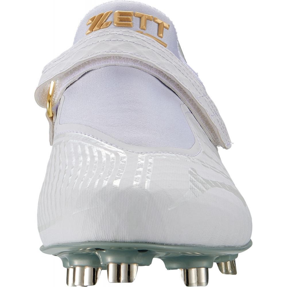 ゼット（ZETT）（メンズ）野球スパイク 埋込みスパイク ネオステイタス BSR2806WH-1111 白スパイク