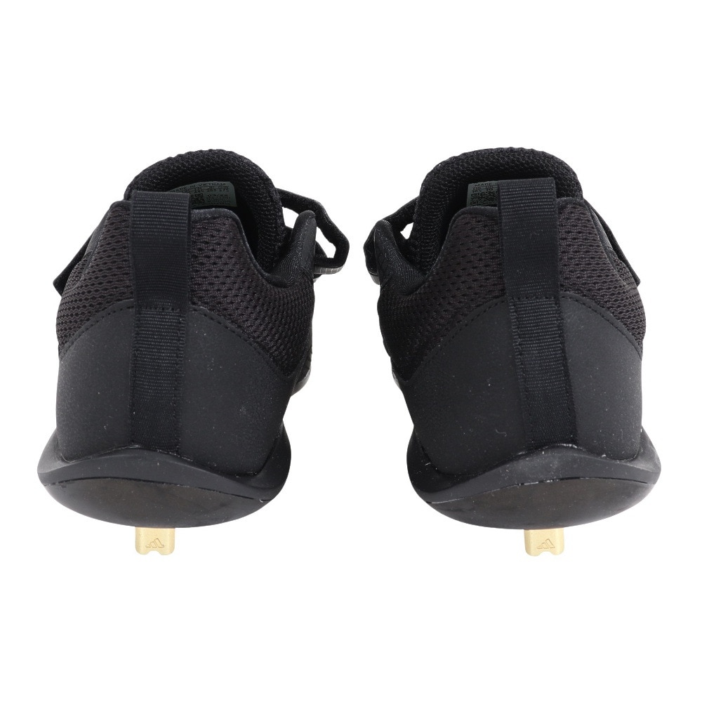 アディダス（adidas）（メンズ）野球スパイク 金具 黒 一般 スタビル ロー メンズ GW0301 ベルト