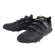 アディダス（adidas）（メンズ）野球スパイク 金具 黒 一般 スタビル ロー GW0301 ベルト