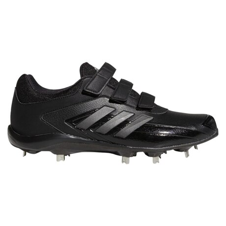 アディダス（adidas）（メンズ）野球スパイク 金具 黒 ベルト アディゼロ adizero スタビル ロー AC 75 EG3583 ブラック 高校野球