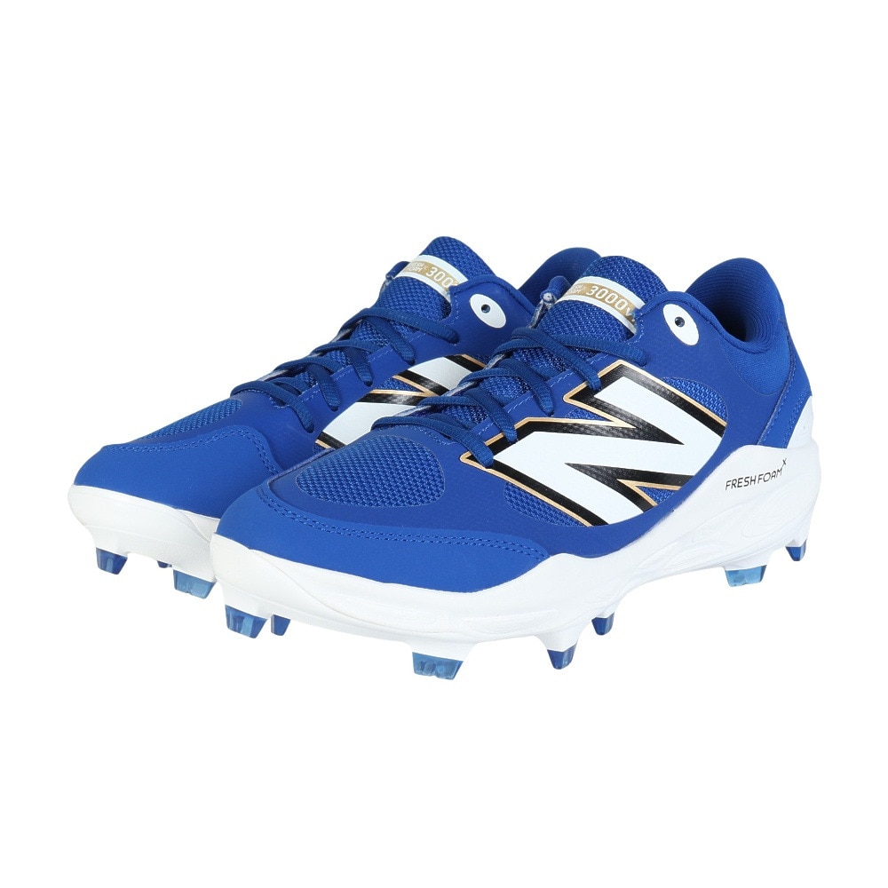 ニューバランス（new balance）（メンズ）【2025年モデル】野球スパイク ポイント 3000v7 PU Molded PL3000B72E