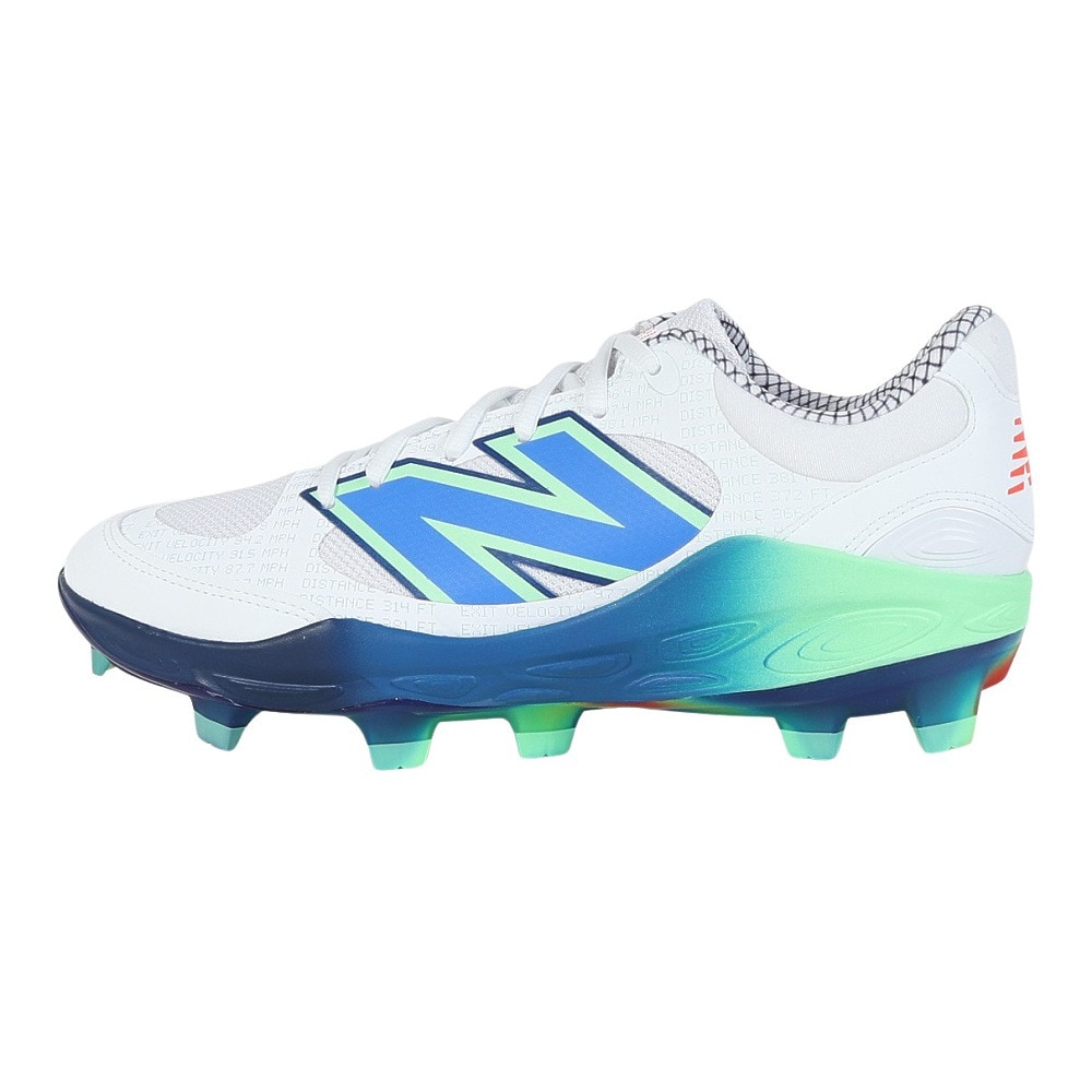 ニューバランス（new balance）（メンズ）【2025年モデル】野球スパイク ポイント 3000v7 PU Molded PL3000I72E