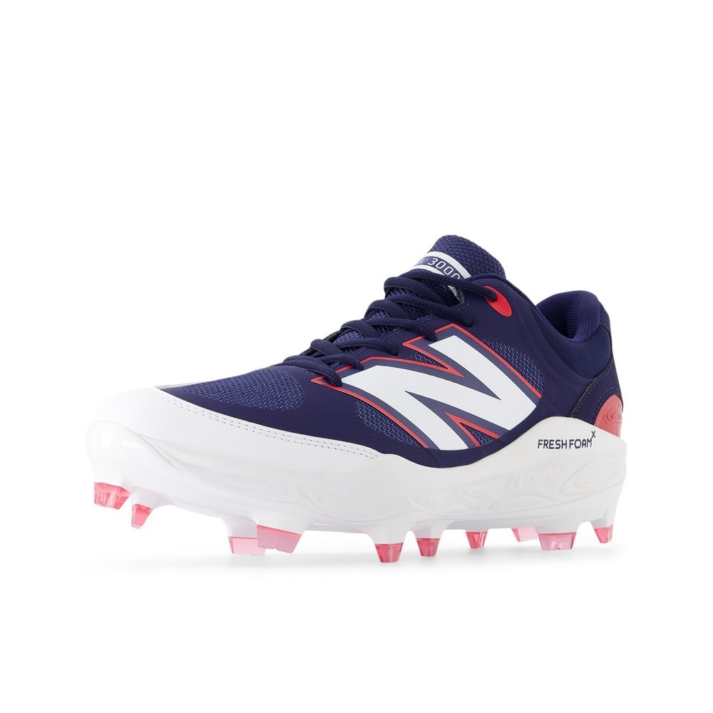 ニューバランス（new balance）（メンズ）野球スパイク ポイント 3000v7 PU Molded PL3000H72E