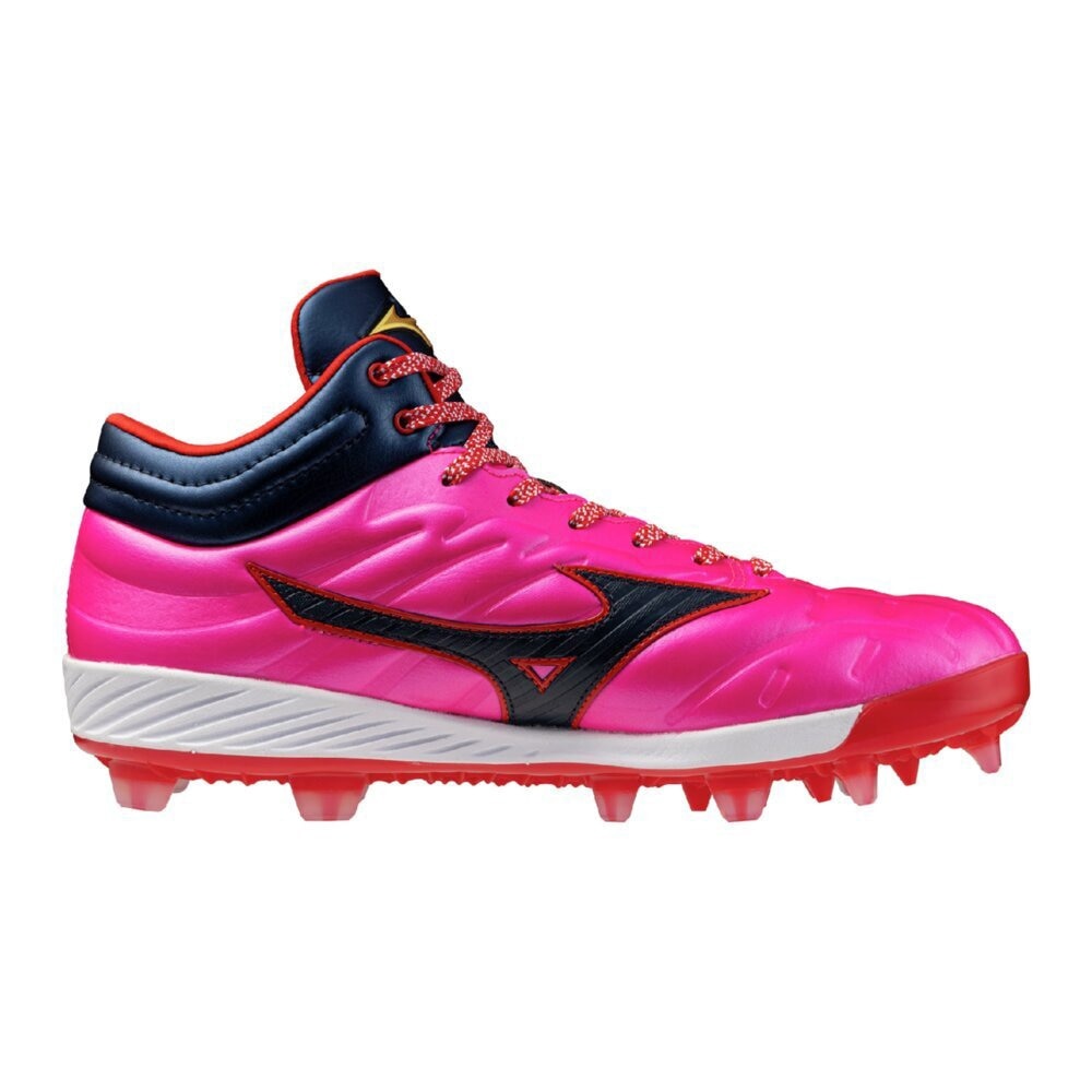 ミズノ（MIZUNO）（メンズ、レディース）野球スパイク ミズノプロ クッション レボプロ MID TPU ワイド 11GP253064