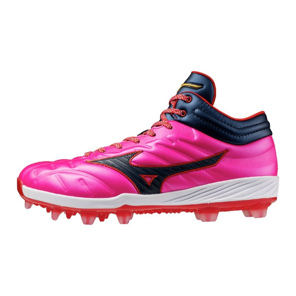 ミズノ（MIZUNO）（メンズ、レディース）野球スパイク ミズノプロ クッション レボプロ MID TPU ワイド 11GP253064