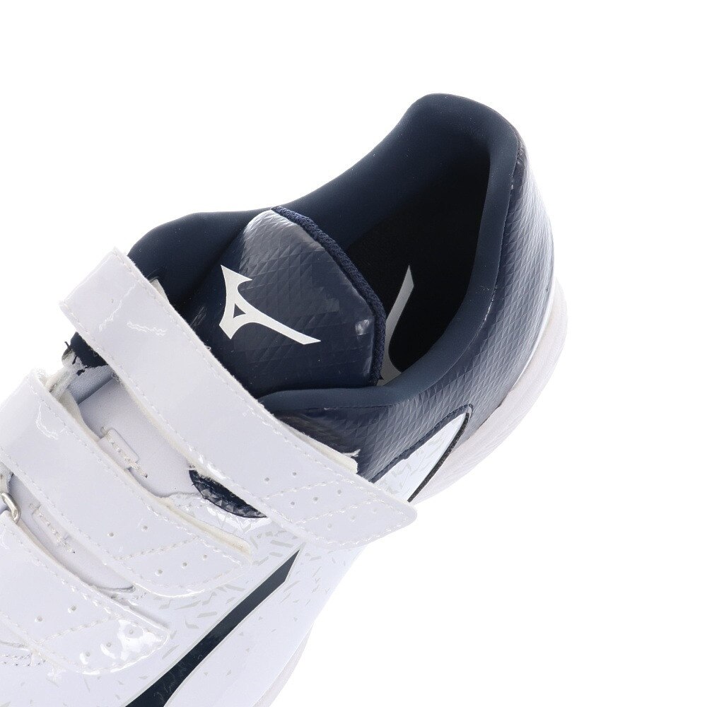 ミズノ SELECT 9 ジュニア トレーニングシューズ 11GT192314 : ホワイト×ネイビー MIZUNO C 野球 子供 TRAINER2  3E キッズ