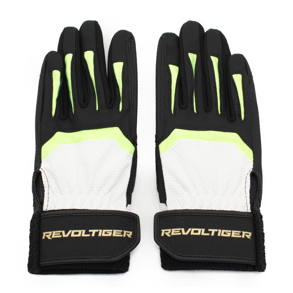  【多少の傷汚れありの為大奉仕】ジュニア 両手用バッティンググローブ RevolTigerデルタ AGRJLYS-003-031