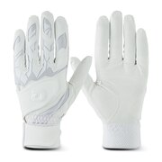 ウイルソン（Wilson）（メンズ）バッティンググローブ 両手用  ディマリニ WTABG1001 高校野球対応 白